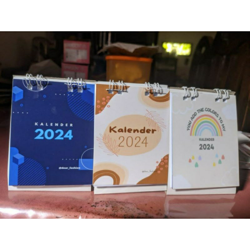 

Kalender Calendar Mini 2024 Kalender Meja Lucu Karakter