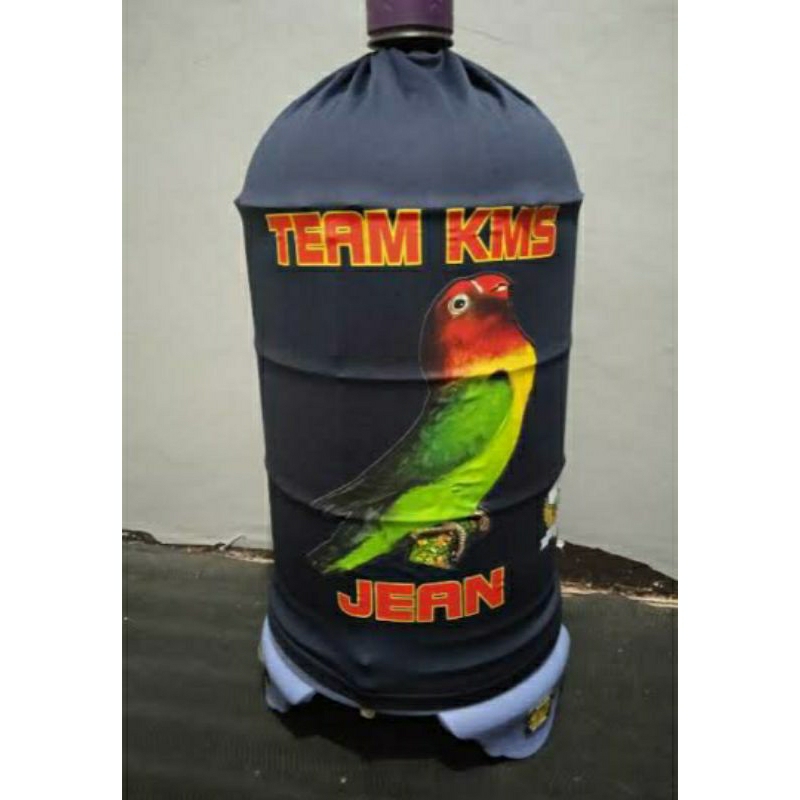 KERODONG Lovebird/Custom sablon kerodong satuan Order tanpa minimal