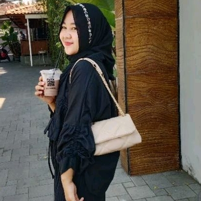 puffy bag tas selempang wanita kekinian