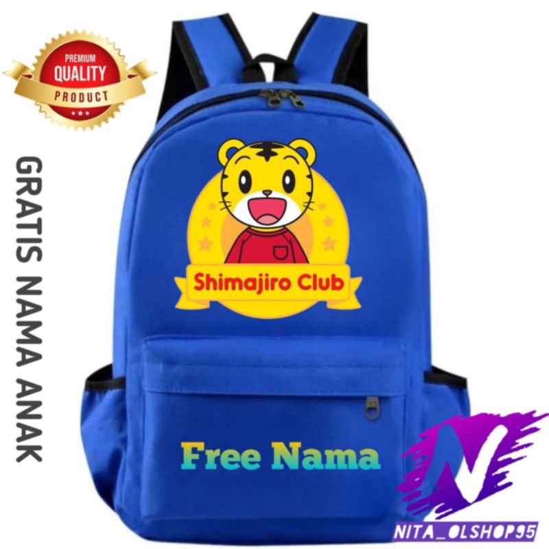 tas shimajiro ransel sekolah anak backpack shimajiro