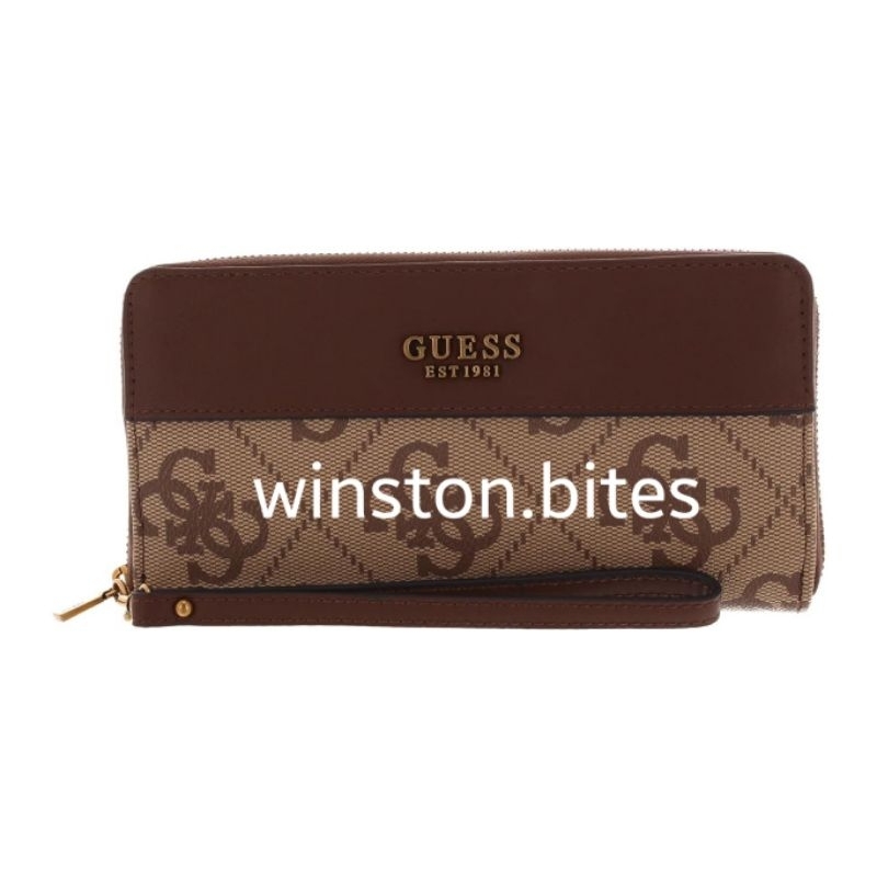 GUESS BERTA LONG WALLET ZIPPER