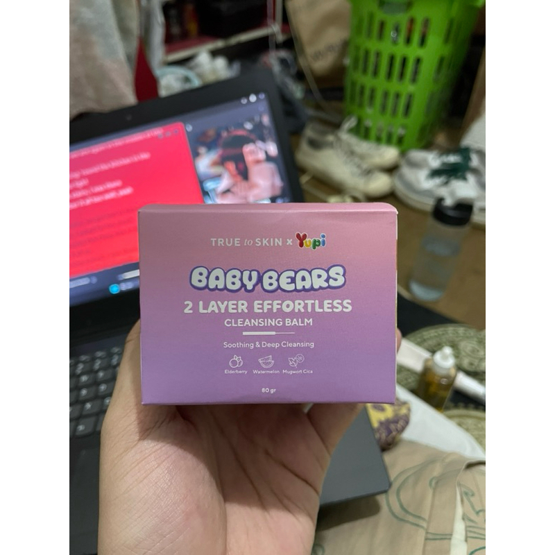 TRUE TO SKIN x YUPI 2 LAYER EFFORESS CLEANSING BALM