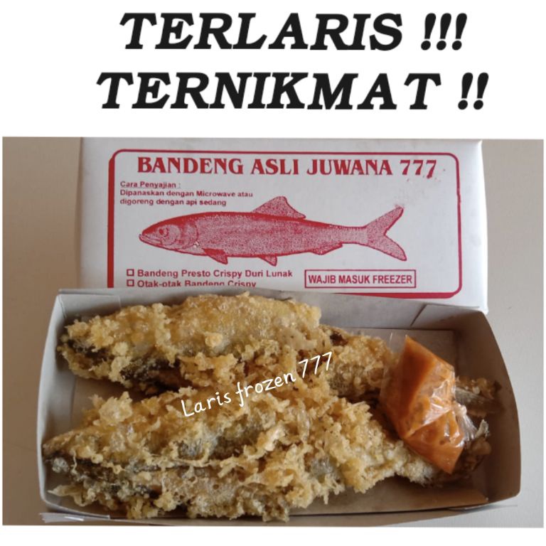 

FREE ONGKIR bandeng presto crispy duri lunak asli juwana