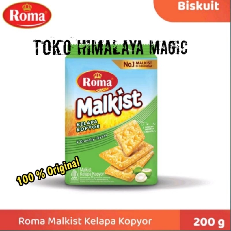 

Roma Malkist Kelapa Kopyor 200 gra