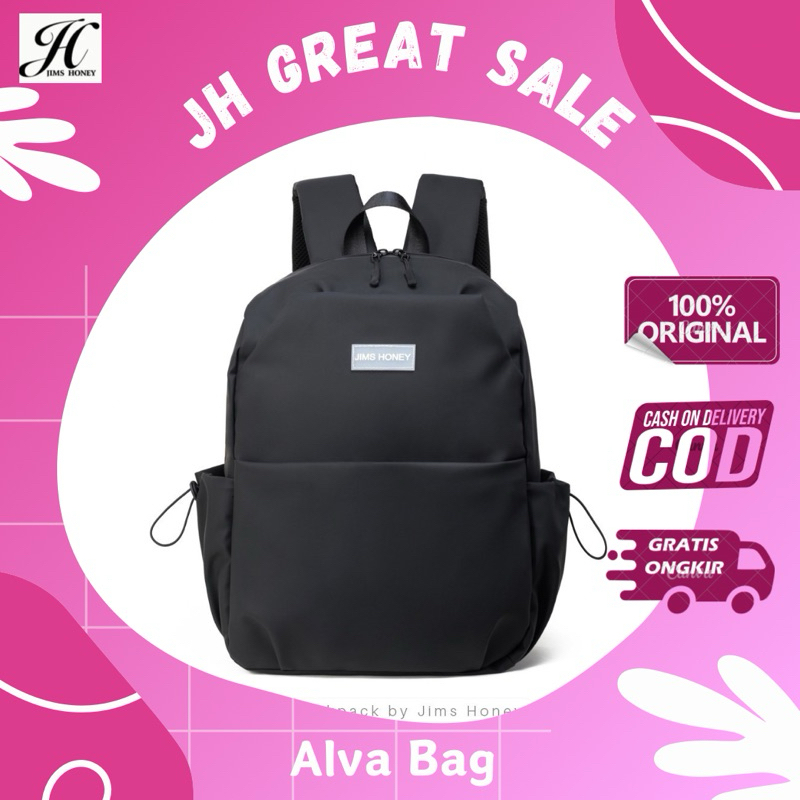 JIMS HONEY ALVA BAG Jimshoney Makassar Rasel Laptop Wanita Pria