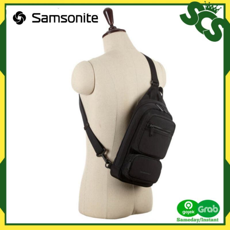 Tas Sling Bag SAMSONITE RED Marston Tas Selempang Pria Original 100%