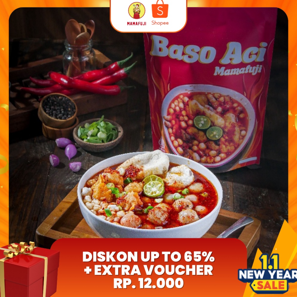 

PAKET LENGKAP Mamafuji Baso Aci Pedas