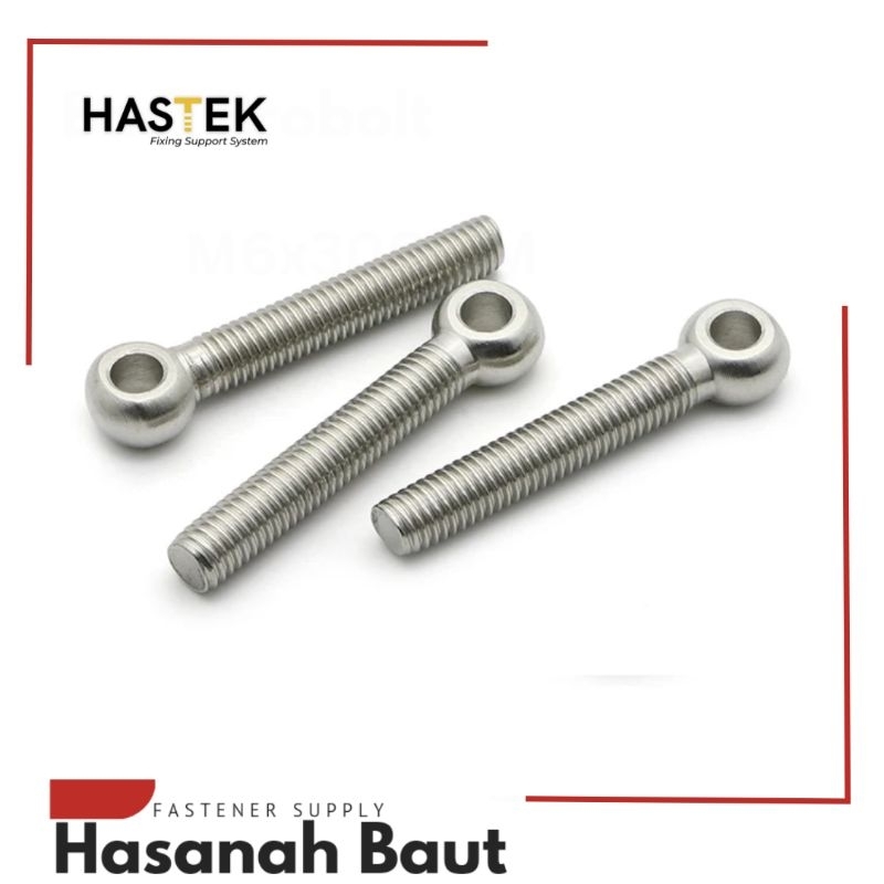 TYR Eye Bolt M12x70MM Stainless 304