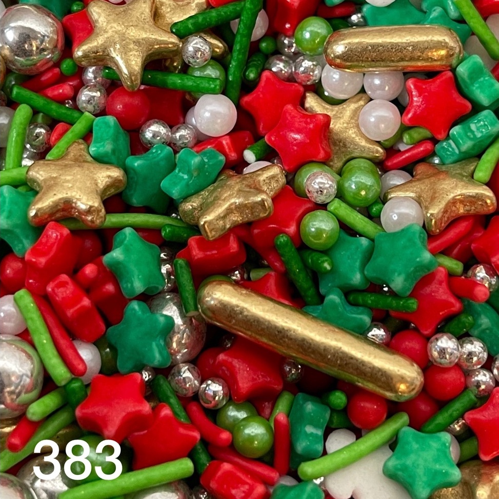 

Sprinkles Mix Pearls Christmas Mix Hiasan Kue Xmas 2gram