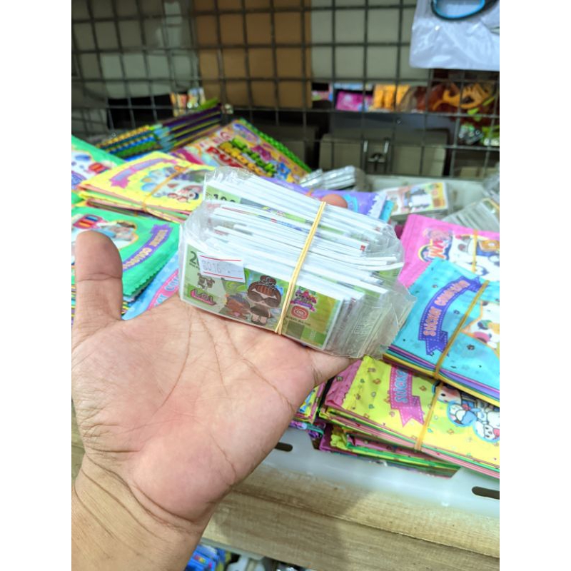 24bungkus mainan uang anak renteng kecil