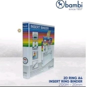 

insert binder Bambi A4 20 mm ref 2120