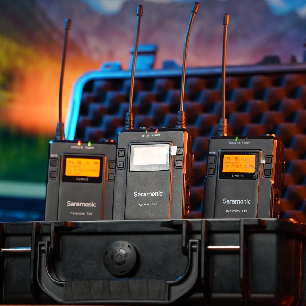 Mic Wireless Saramonic UwMic9 Kit2 UHF Wireless Lavalier System