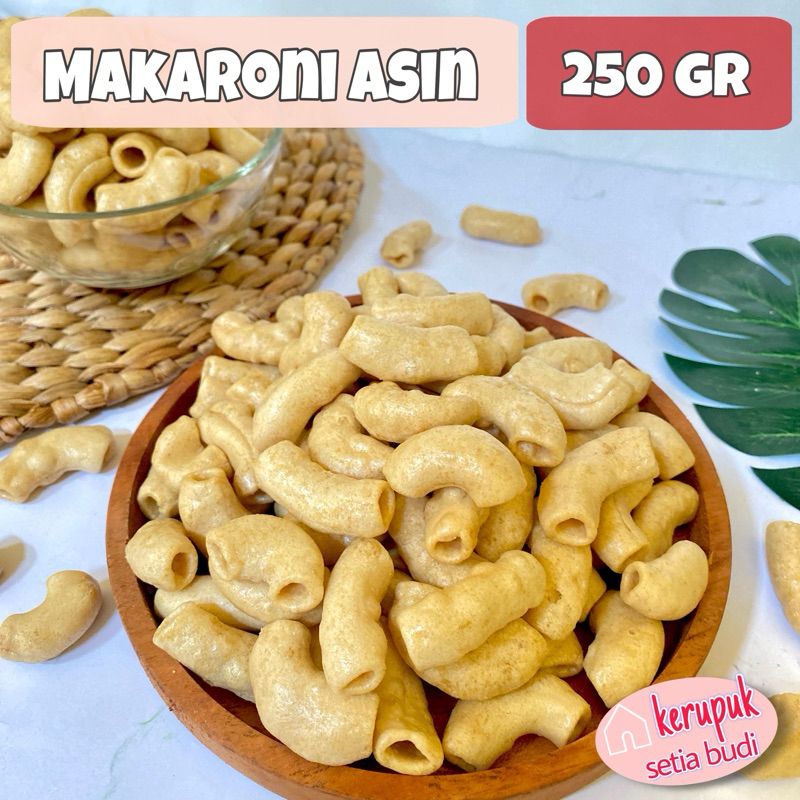 

MAKARONI ASIN MATANG MACARONI MEKAR 100 GRAM || 250 GRAM