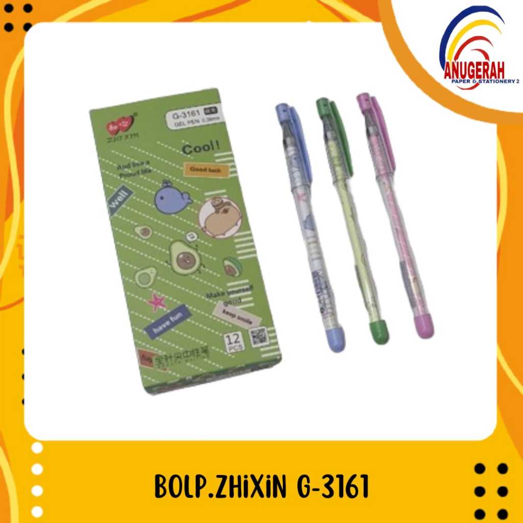 

BOLPOIN GEL PEN ZHI XIN G-3161 (LSN)