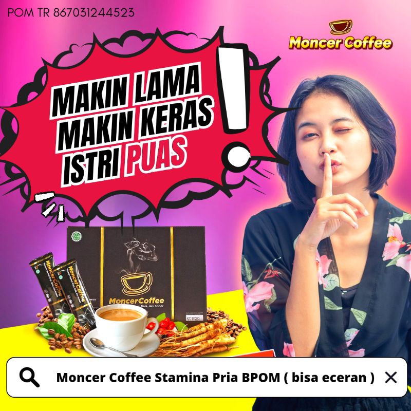 

Monceerr Coffee Original 2 Sachet Terdaftar Bpom Jabodetabek Bisa Same Day