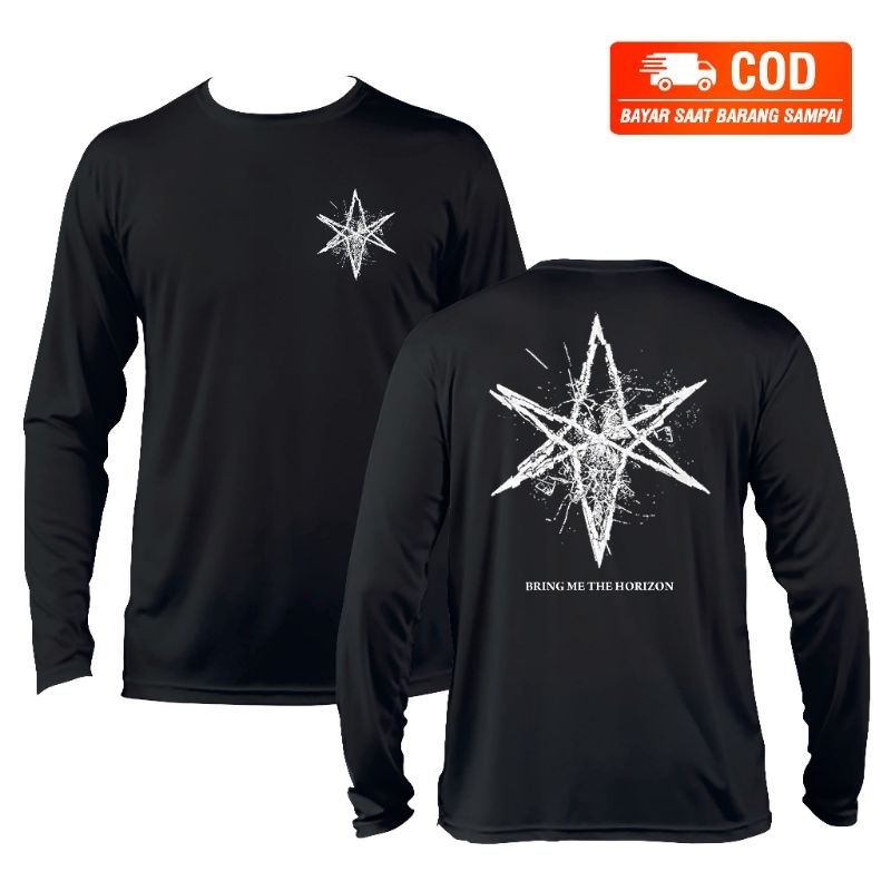 Kaos BRING ME THE HORIZON LOGO TERBARU | Tshirt BMTH Premium | Kaos BMTH Original Distro | Kaos | Ka