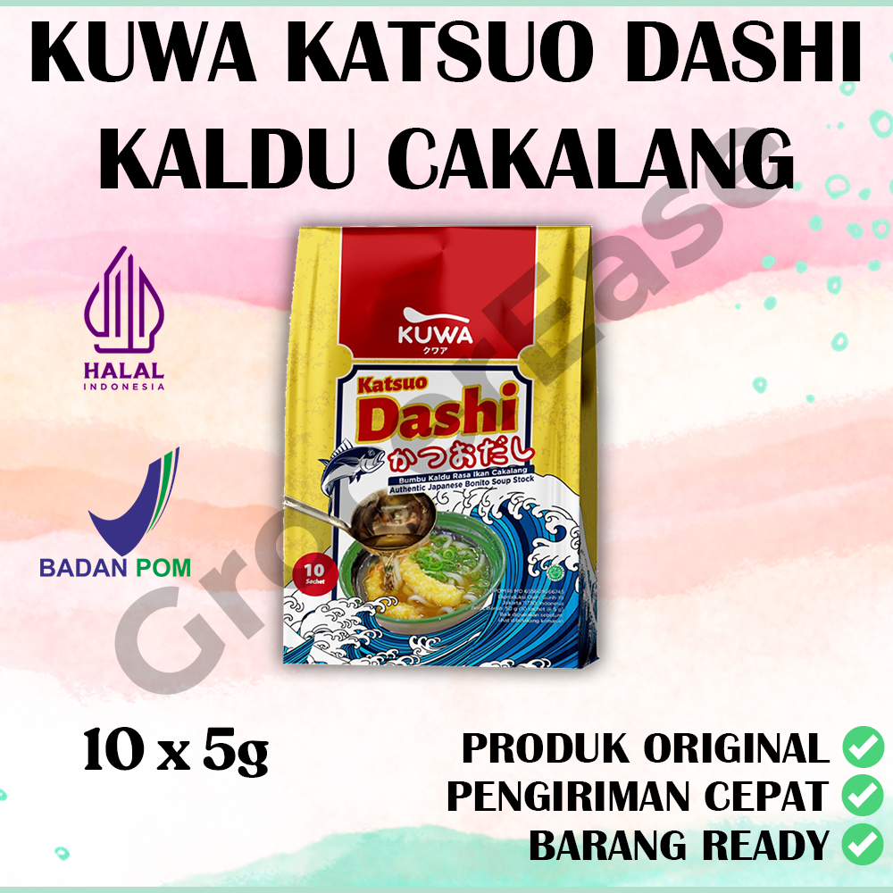 

Kuwa Kaldu Katsuo Dashi - Ikan Cakalang 50g