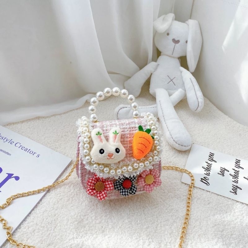 Tas selempang mini anak/tas korea anak/Sling bag anak korea