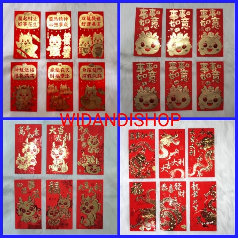 

Angpao Imlek Panjang Shio Ular Emas/ Angpao Imlek 2025