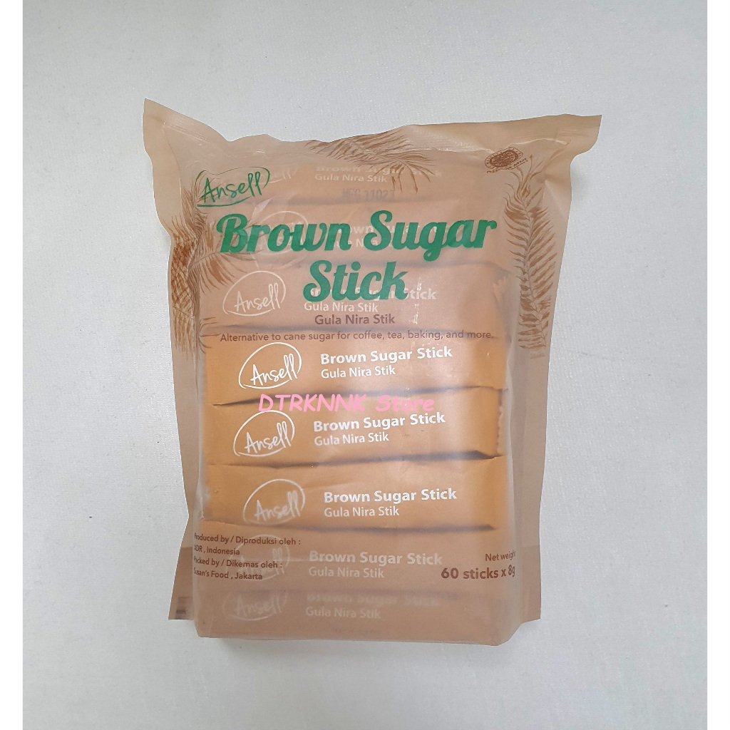 

RB ANSELL Brown Sugar Stick / Gula Merah / Coconut Sugar (60 sticks x 8g)
