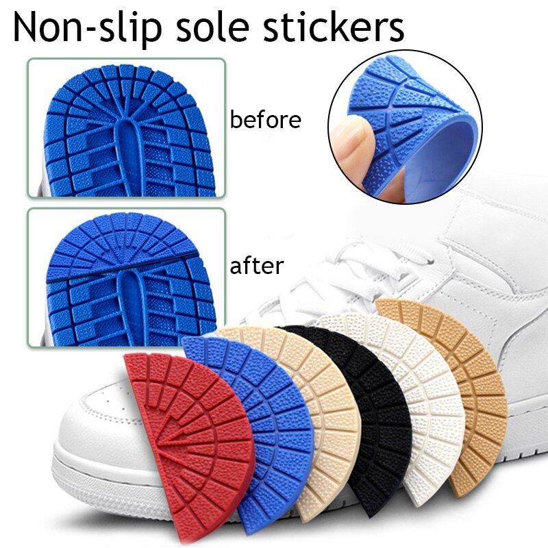1 Pasang Outsole Sepatu Basket AJ Replacement Anti Slip Heel Tip Perawatan Aksesoris Alas Sepatu Hak