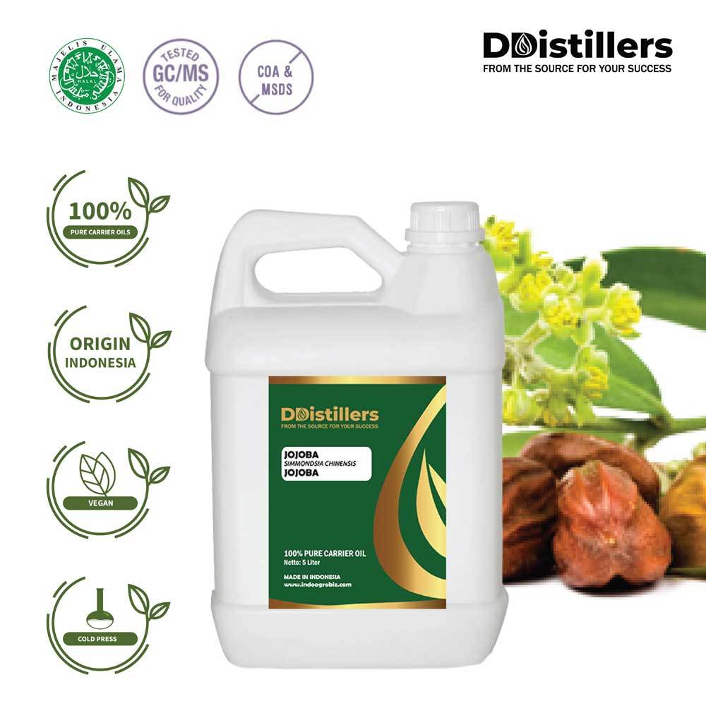 Jojoba / Jojoba Carrier Oil Pure 100%, 5L HDPE