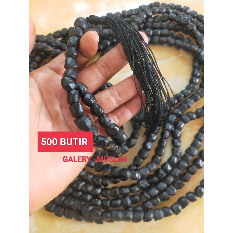 tasbh biji pisang sunan bonang /tasbih antik /tasbih 500 butir biji pisang sunan bonang /tasbih karo