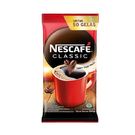 

TJBY1611 XC26619 Nescafe Classic Kopi Instan Sachet 9 gr