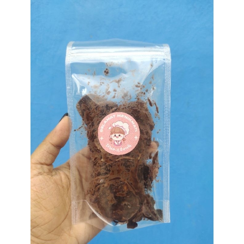 

keripik pisang coklat lumer