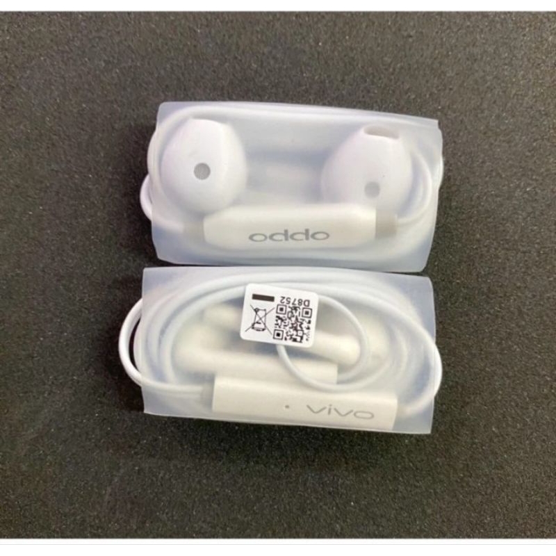 PROMO Hansfree Copotan Vivo / Oppo  Handset Earphone Handphone Suara Jerni Bass