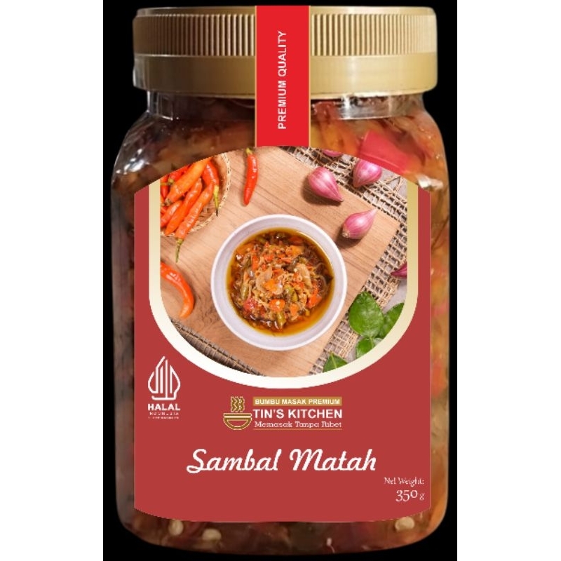 

Sambal Matah Tin's Kitchen/sambal instan tanpa pengawet