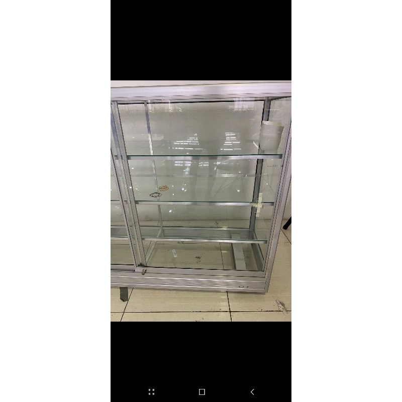 Etalase Kaca Second / bekas