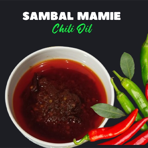 

CHILI OIL EXTRA PEDAS SAMBAL MAMIE TERDEKAT