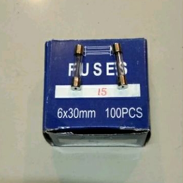 FUSE KACA 5x20 mm isi 100 Ps 5A