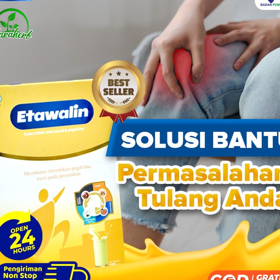 

HRQJ3758 Dijamin Ori NEW Etawalin Susu Kambing Etawa Tingkatkan Kepadatan Kesehatan Tulang Sendi Susu Anti Asam Urat Rematik Reumatik Nyeri Sendi 2gr