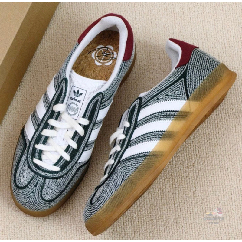 Adidas Gazelle Indoor Sean Wotherspoon Hemp Green 100% Original