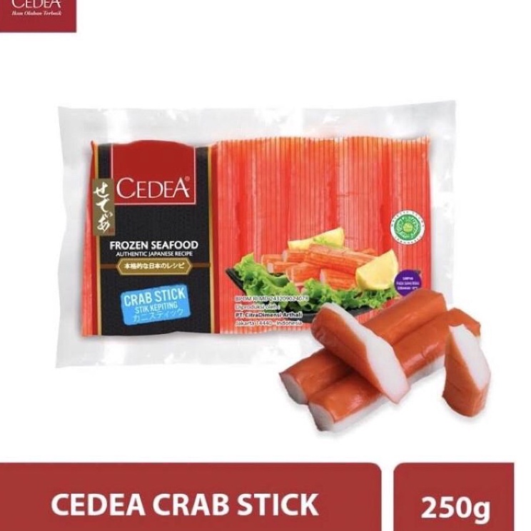 

JQJR3442 PROMO SALE cedea crab stik 25 gr