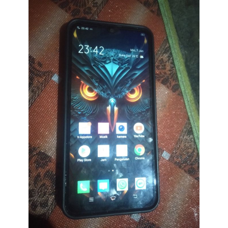 Vivo y12 bekas normal no minus