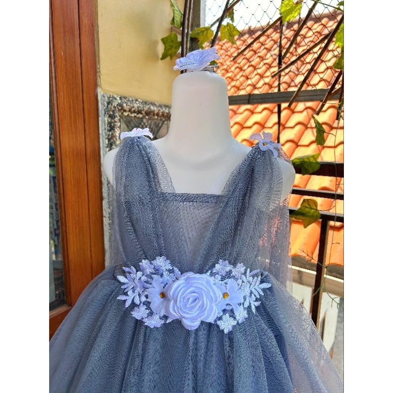(DRESSKIDS) MALIKA DRESS/DRESS ANAK MALIKA/DRESS PESTA ANAK/DRESS PRINCESS ANAK/DRESS MERMAID/DRESS 