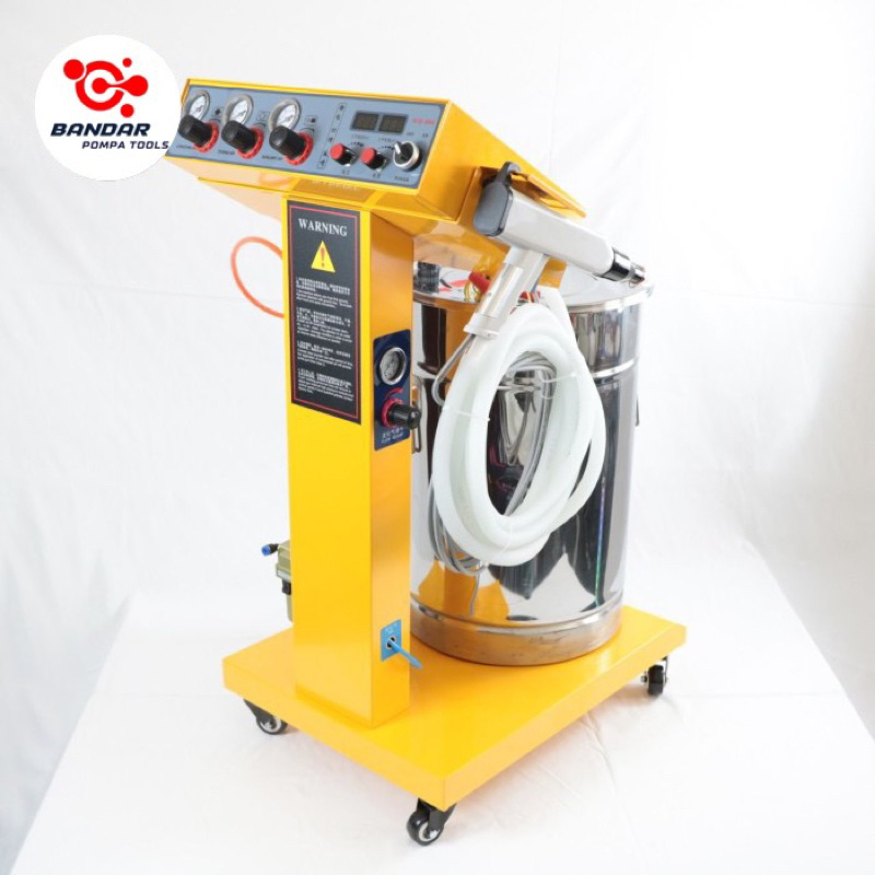 mesin powder coating machine mesin cat bubuk 45L alat semprot cat bubuk coating powder