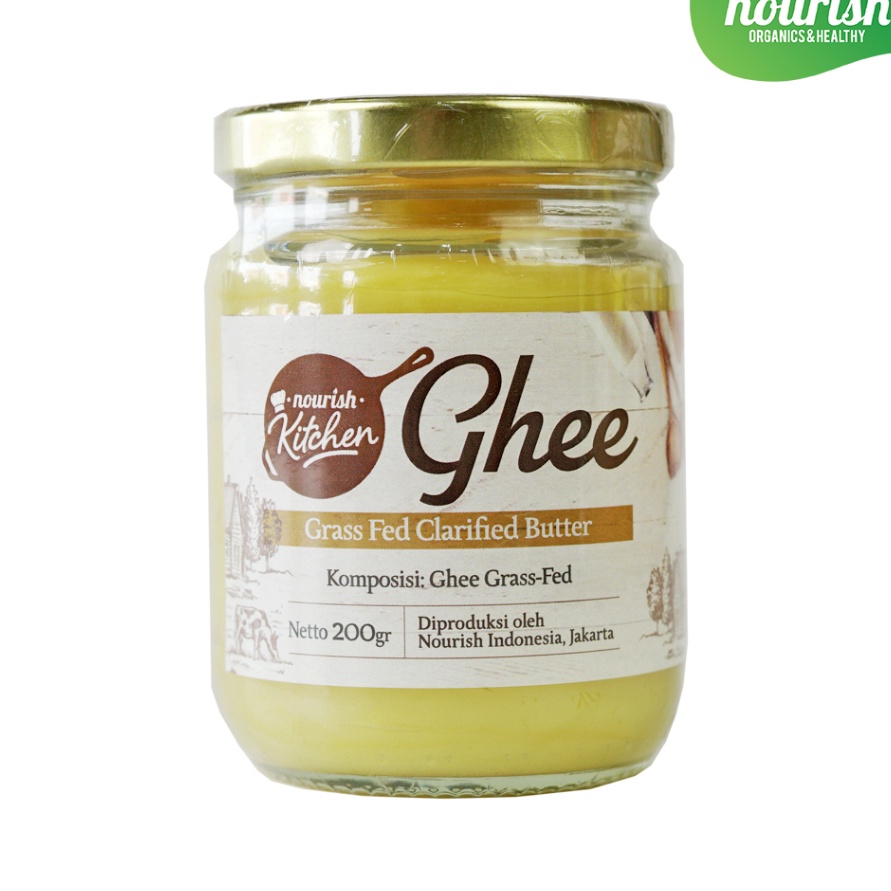 

QWCM9958 XC26619 Ghee Grass Fed Ghee Clarified Butter 2 gr