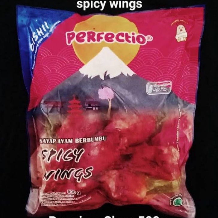 

SGBL7623 KODE 77 perfectio spicy chiken wings 5 gram