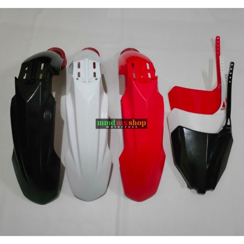 SPAKBOR DEPAN CRF 250 DAN PAPAN NOMOR CRF 250 2018