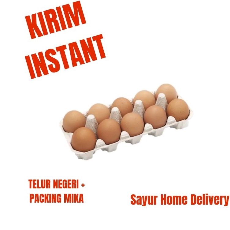 

HQYT9184 Stok terbaru SayurHD Telur Ayam Negeri 1 Butir Telur Telor Segar Packing Dijamin Aman