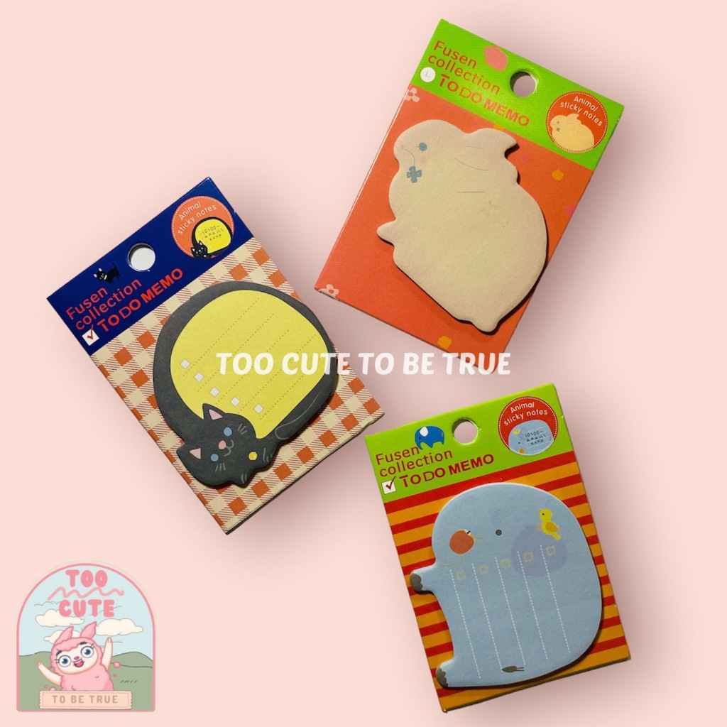 

Sticknotes Hewan - Sticknotes Mini - Sticknotes Estetik