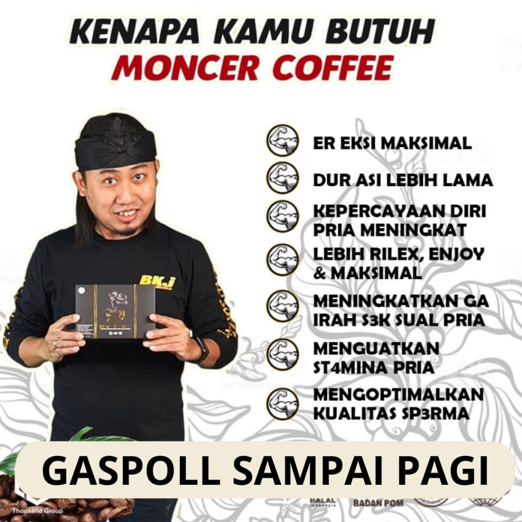 

Monceer Coffee Original | Kopi Herbal Pria | Halal & Bpom