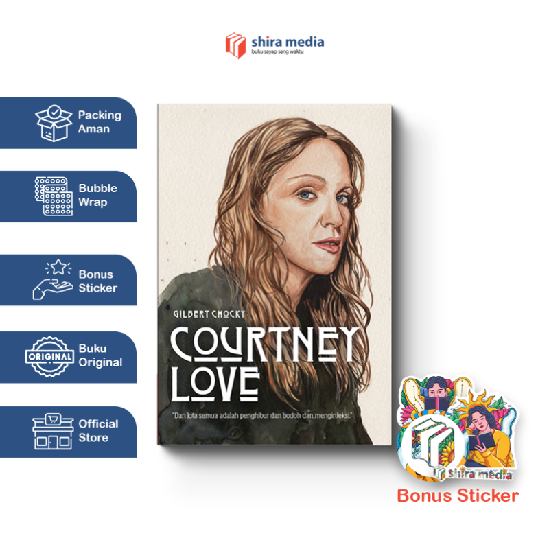 Buku Courtney Love - Gilbert Chocky