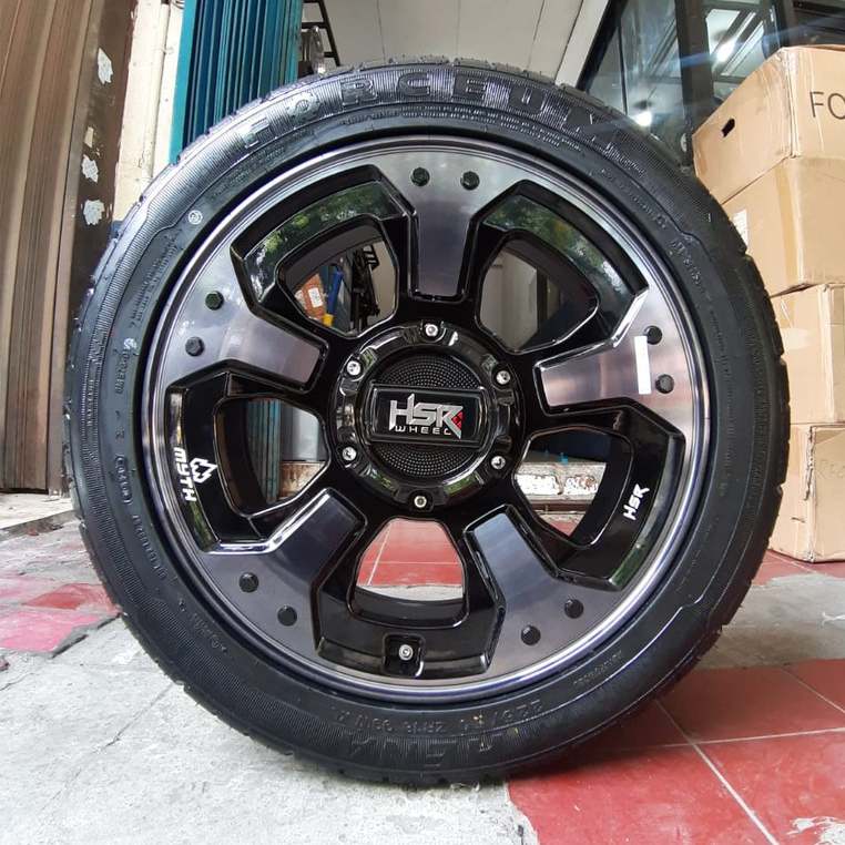 Paket Velg Buat Terios Dan Rush Ring 18 HSR MYTH03 Plus Ban Forceum HENA