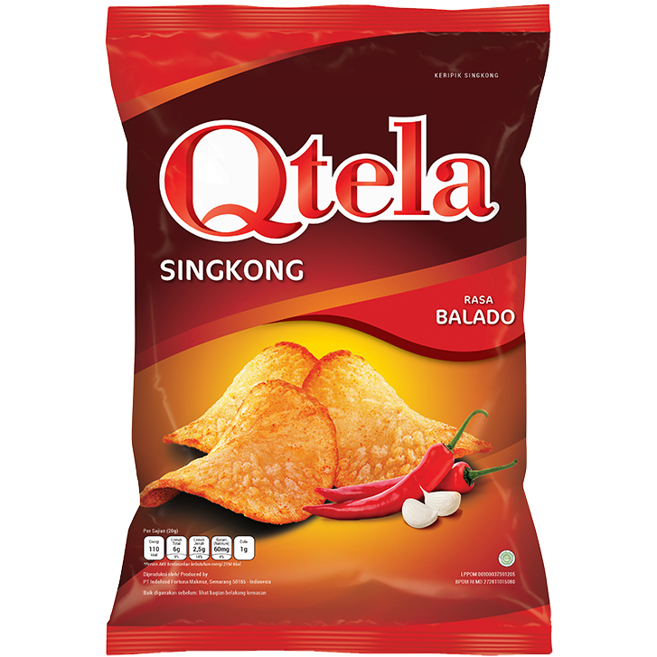 

Qtela Keripik Singkong Balado 180 g