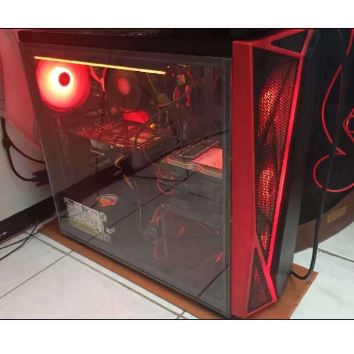 Akrilik costum panel casing pc tebal 2mm 3mm 4mm